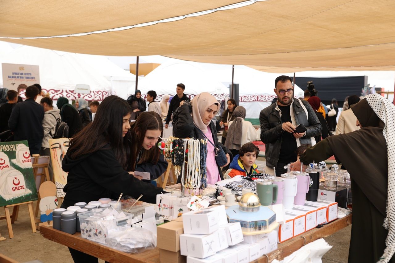 8. Etnospor Kültür Festivali’nde anlamlı duruş: Dayanışma Obası Gazze için kuruldu! 1