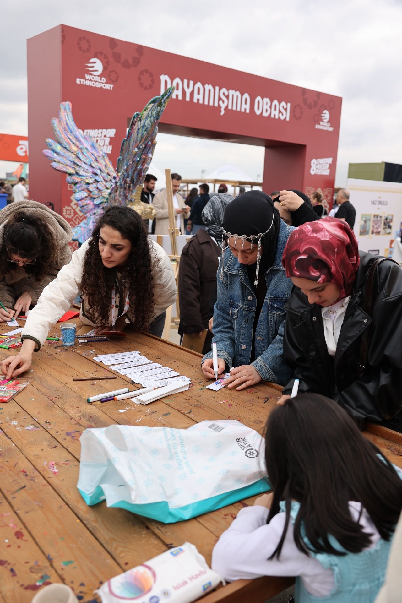 8. Etnospor Kültür Festivali’nde anlamlı duruş: Dayanışma Obası Gazze için kuruldu! 3
