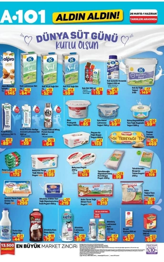 A101 26 Mayıs Salı aktüel ürünler kataloğu yayımlandı! Çamaşır makinesi, buzdolabı, bulaşık makinesi ve birçok ürün geliyor 10