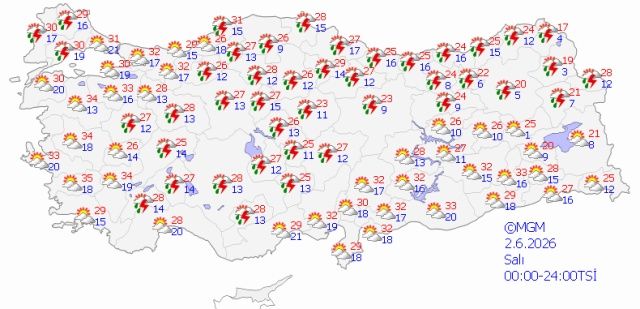 Bayram tatilcilerine kötü haber: Meteoroloji'den 76 il için gök gürültülü sağanak uyarısı! Sıcaklıklar 7 derece birden düşecek, planlar iptal olabilir 3