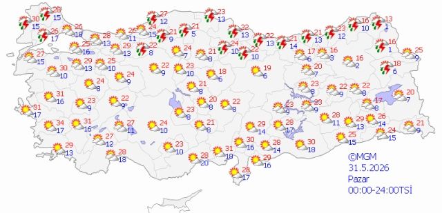 Bayram tatilcilerine kötü haber: Meteoroloji'den 76 il için gök gürültülü sağanak uyarısı! Sıcaklıklar 7 derece birden düşecek, planlar iptal olabilir 5