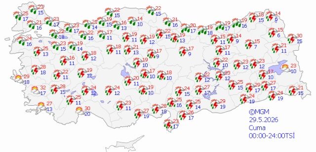 Bayram tatilcilerine kötü haber: Meteoroloji'den 76 il için gök gürültülü sağanak uyarısı! Sıcaklıklar 7 derece birden düşecek, planlar iptal olabilir 7