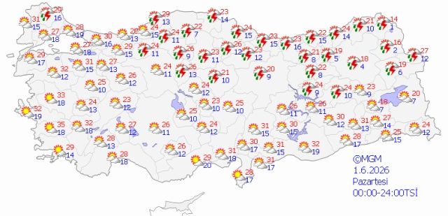Bayram tatilcilerine kötü haber: Meteoroloji'den 76 il için gök gürültülü sağanak uyarısı! Sıcaklıklar 7 derece birden düşecek, planlar iptal olabilir 4