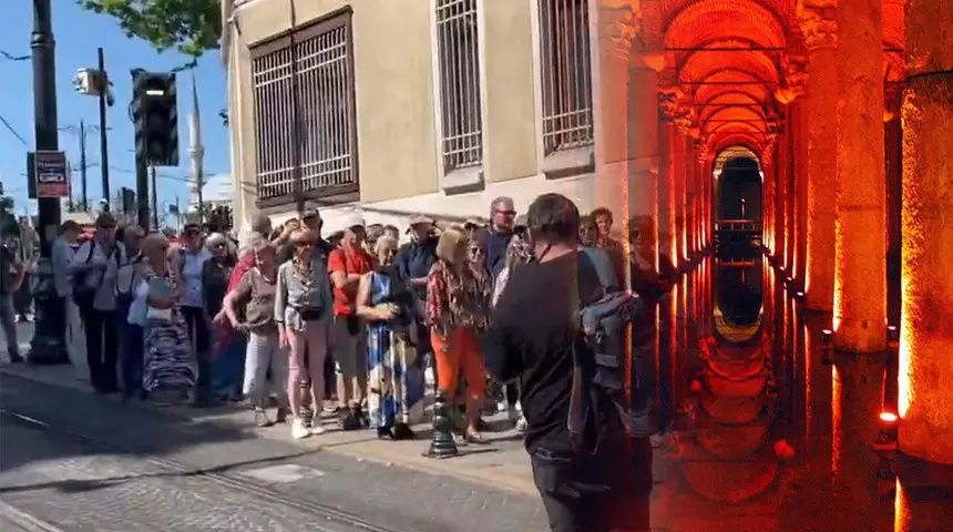 Mahkeme İBB'yi haksız buldu, kapılar kilitlendi! Vakıflar Genel Müdürlüğü'ne devredilen Yerebatan Sarnıcı tahliye edildi... 1