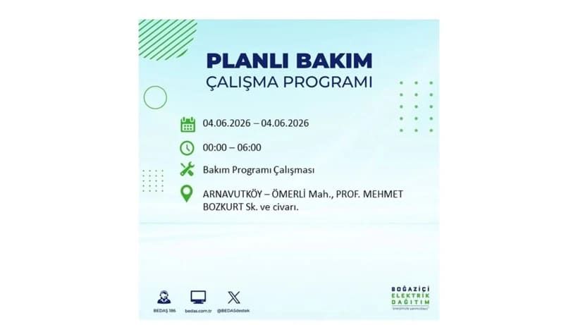 Milyonları ilgilendiriyor: İstanbul'da elektrikler kesilecek 1