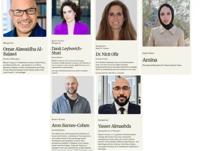 Gazze’de eğitim maskeli İsrail sızması: Yardım hırsızının eşi "kukla" yönetici çıktı! 3