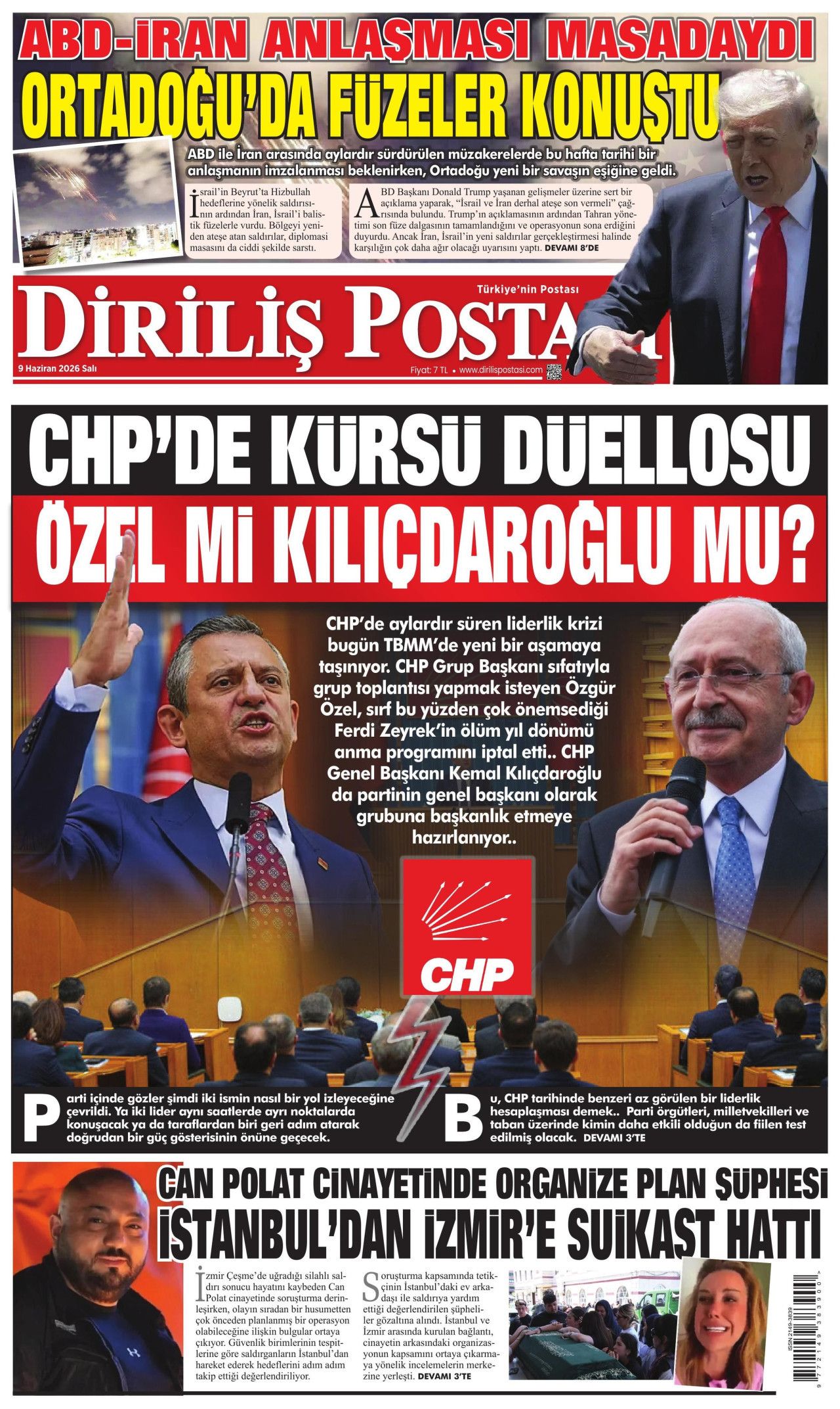 CHP'deki grup savaşı krizi manşetlerde! Hangi gazete nasıl gördü? 13