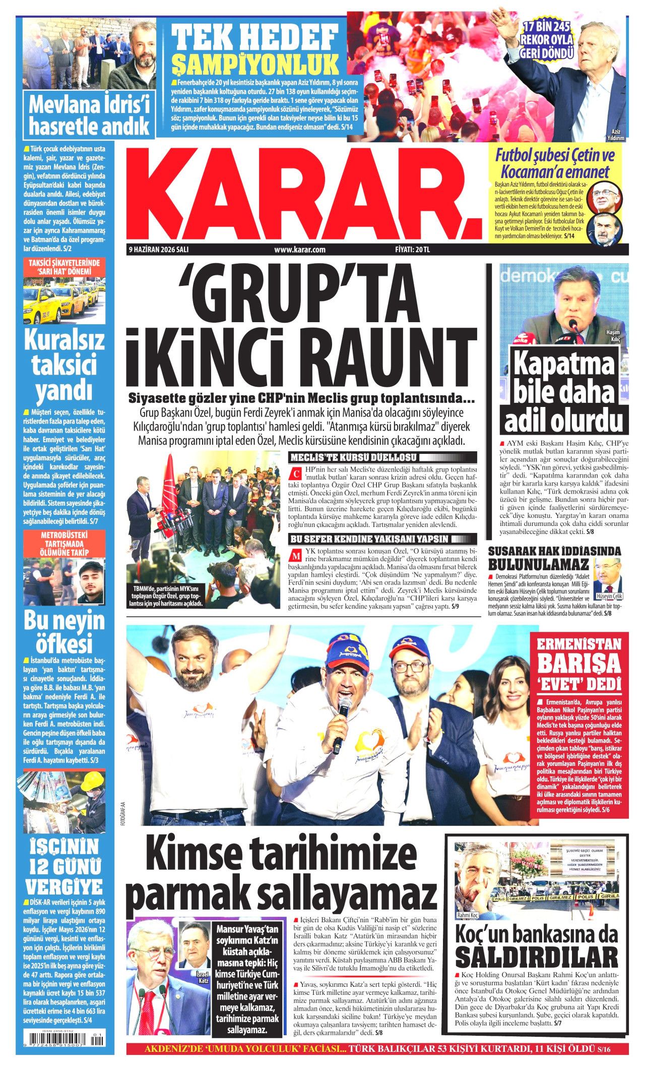CHP'deki grup savaşı krizi manşetlerde! Hangi gazete nasıl gördü? 11
