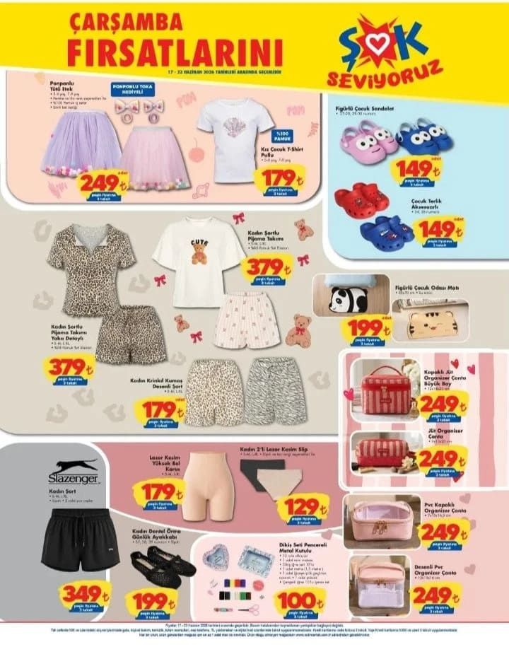 Şok Market, 17-23 Haziran aktüel ürünler kataloğu yayımlandı! Birçok üründe indirim 2