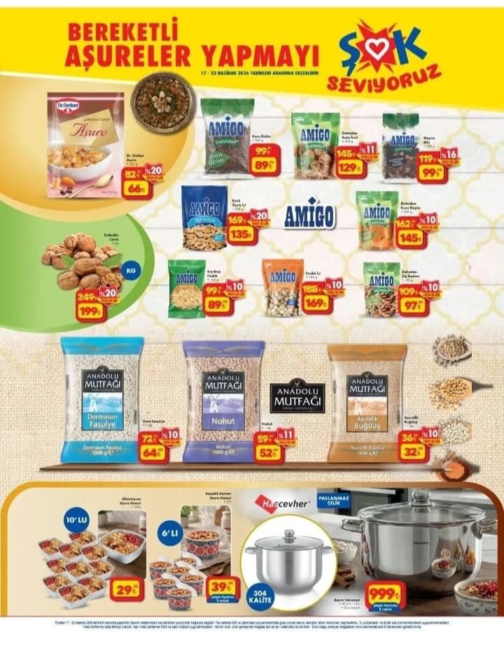 Şok Market, 17-23 Haziran aktüel ürünler kataloğu yayımlandı! Birçok üründe indirim 6