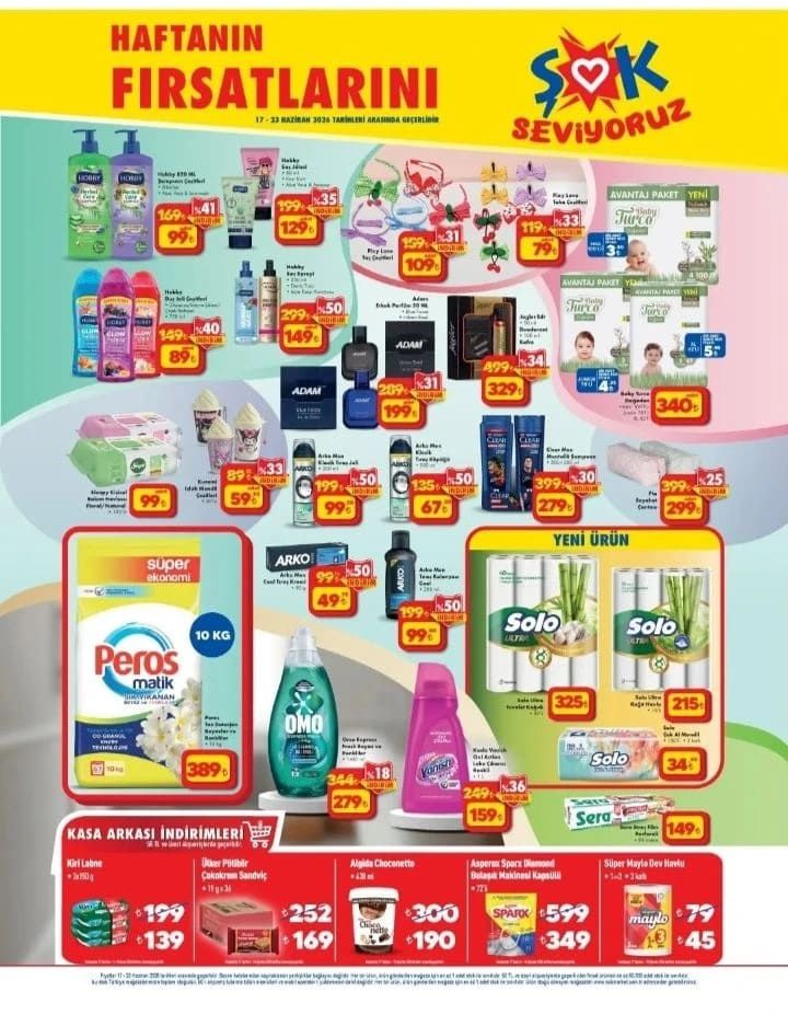 Şok Market, 17-23 Haziran aktüel ürünler kataloğu yayımlandı! Birçok üründe indirim 7