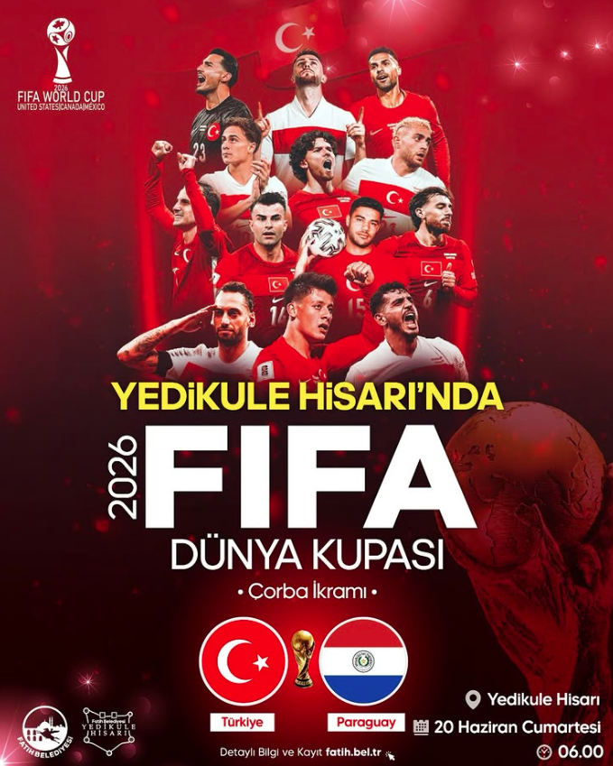 Belediyeler, Türkiye-Paraguay maçı için nerelere dev ekran kuracak? İşte adresler 7