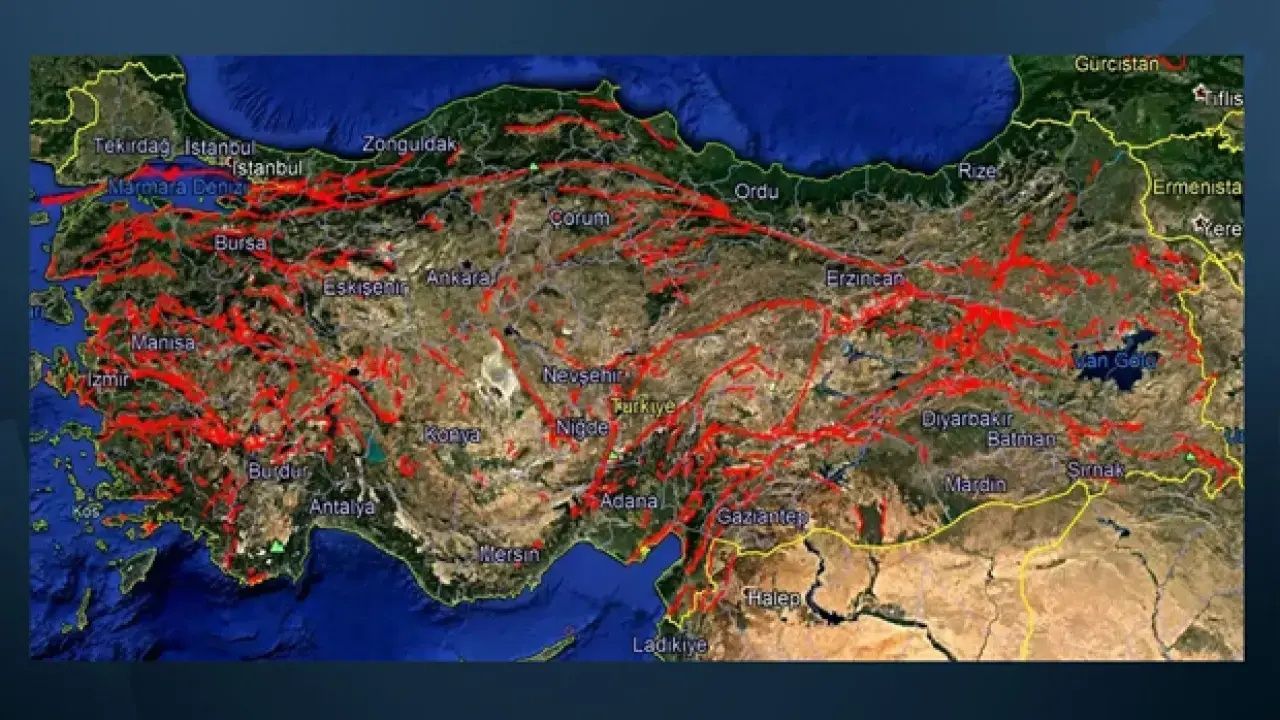 Türkiye'nin diri fay haritası güncellendi! Böylesi hiç görülmedi: Özellikle bu bölgeler dikkat! 1