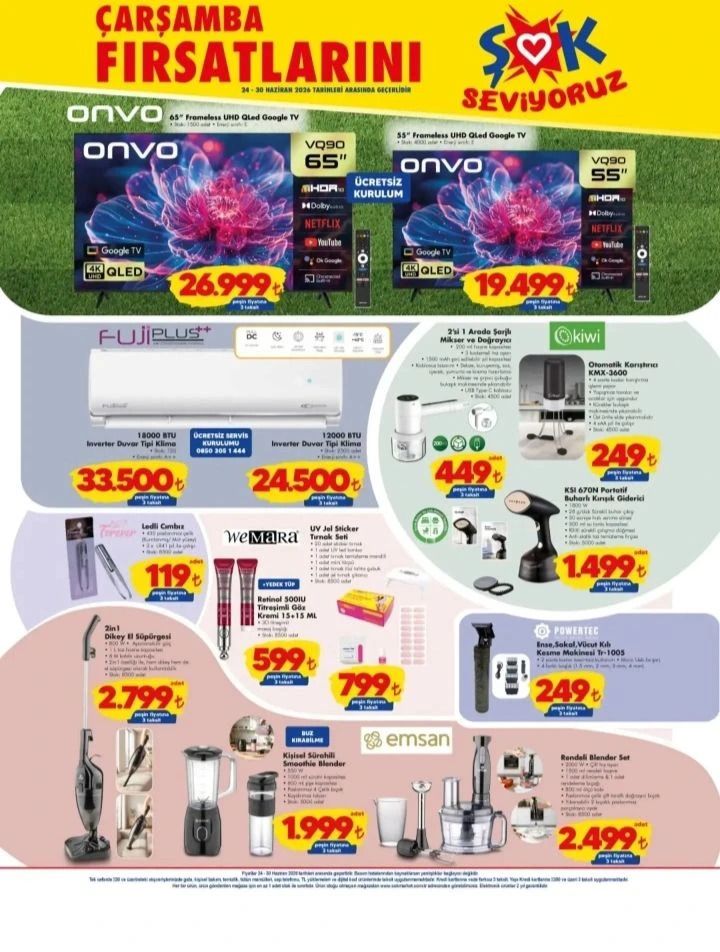 Şok market 24 Haziran Çarşamba aktüel ürünler kataloğu yayımlandı! 4