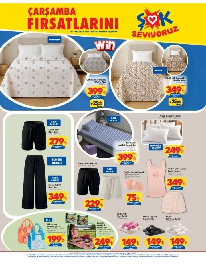 Şok market 24 Haziran Çarşamba aktüel ürünler kataloğu yayımlandı! 5