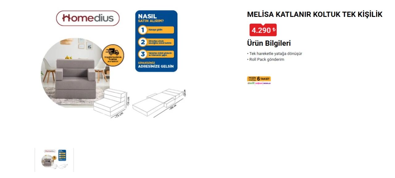 BİM’e 24 Haziran Çarşamba katlanır koltuk geliyor 14
