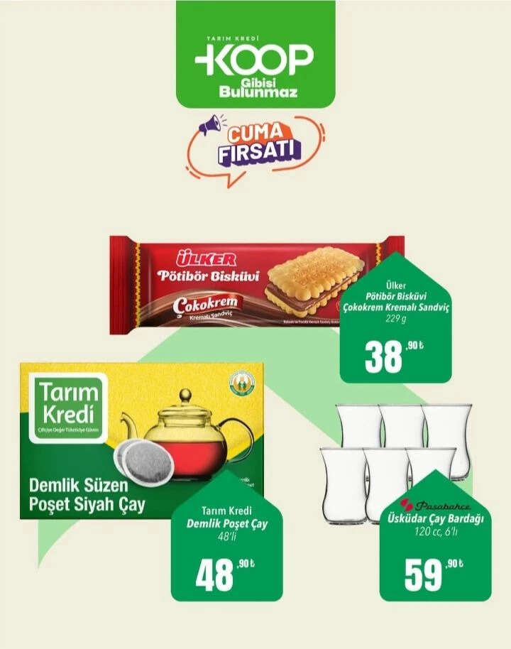 Tarım Kredi KOOP 26-28 Haziran aktüel ürünler kataloğu yayımlandı! Gıda ürünlerinde indirim 2