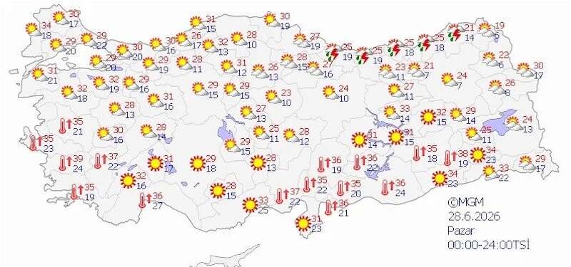 Pazartesi kıyamet kopacak: Avrupa'yı yakan dalga Türkiye'ye giriş yaptı! 6