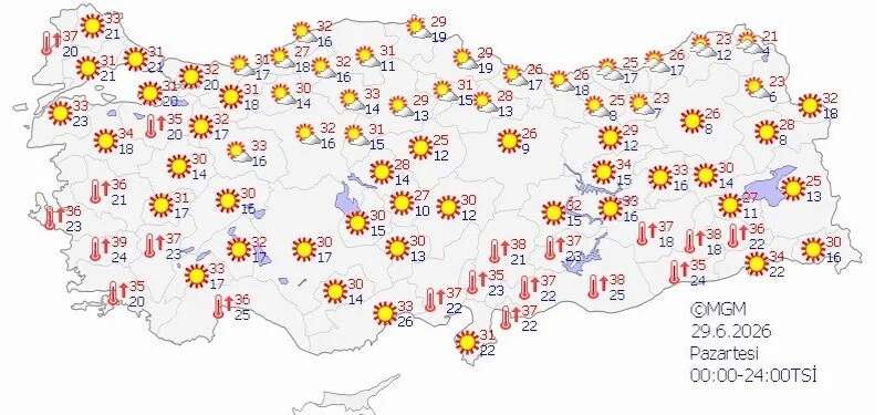 Pazartesi kıyamet kopacak: Avrupa'yı yakan dalga Türkiye'ye giriş yaptı! 3