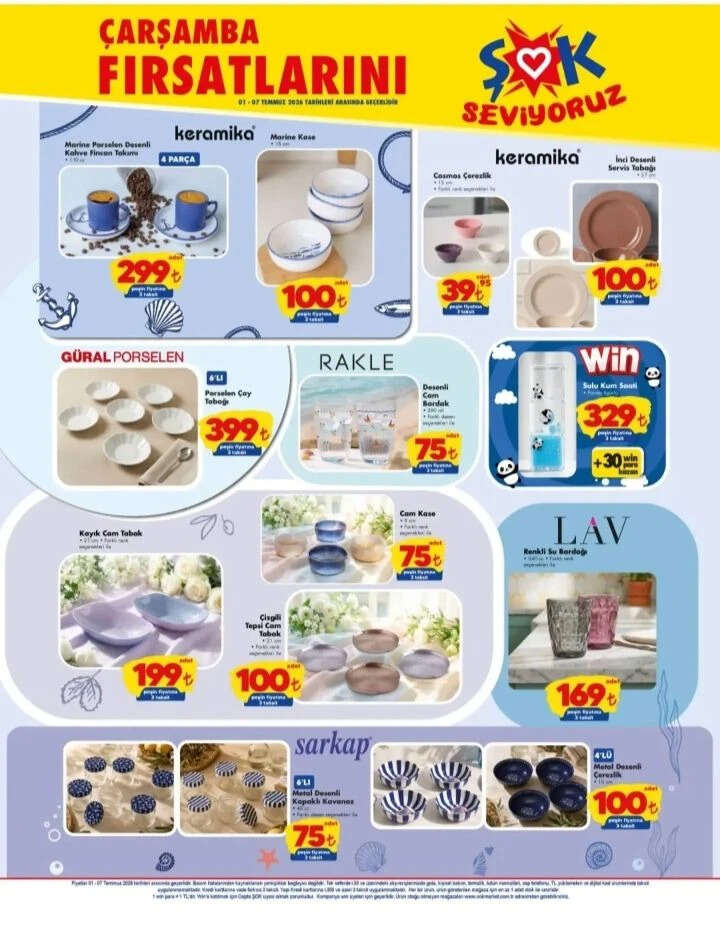 Şok 1 Temmuz Çarşamba aktüel ürünler kataloğu yayımlandı 2
