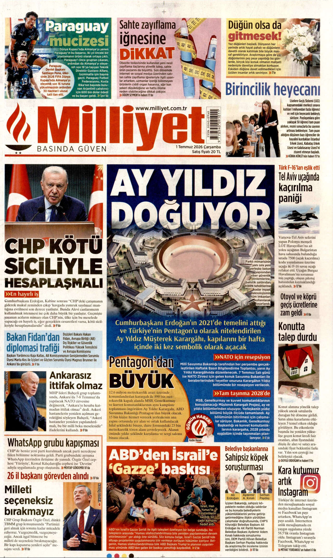 Ay Yıldız doğuyor! Türkiye'nin Pentagon'u açılacak... 12