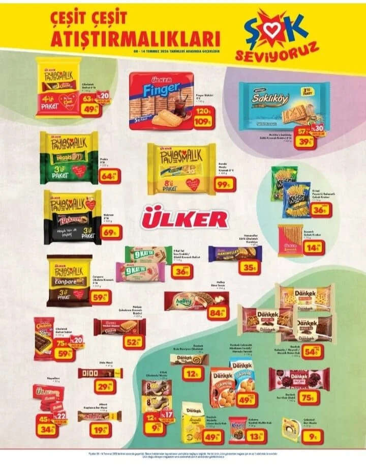 Şok 8 Temmuz Çarşamba aktüel ürünler kataloğu yayımlandı! İşte indirimli ürünler 8