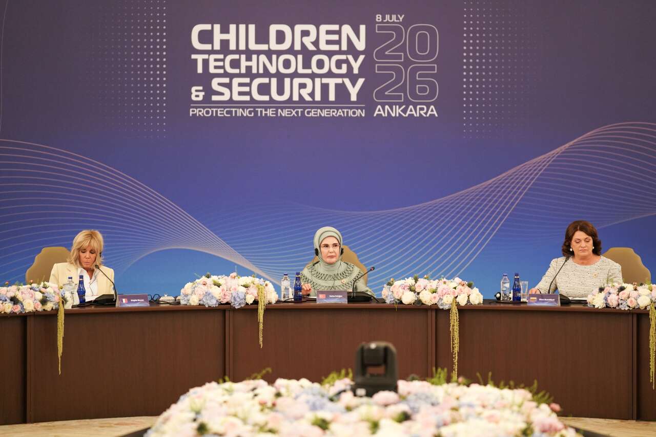 Emine Erdoğan Çankaya'da lider eşlerini ağırladı 4