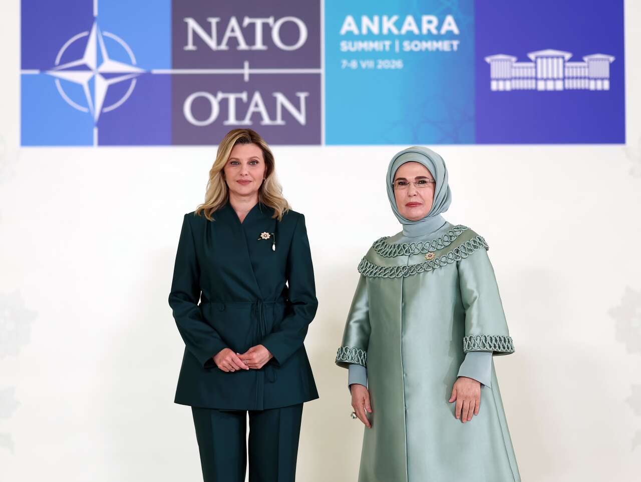 Emine Erdoğan Çankaya'da lider eşlerini ağırladı 1