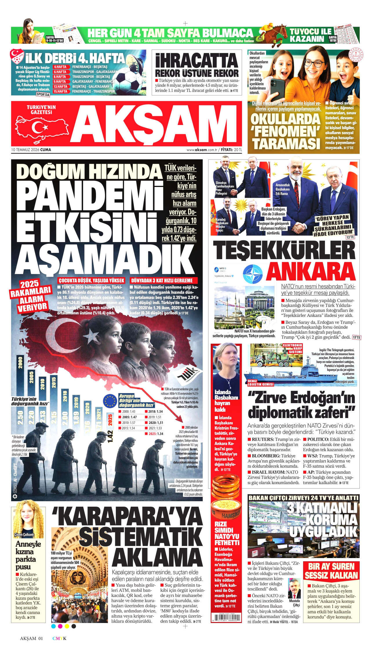 Dünya Başkent'teki zirveyi konuşmaya devam ediyor! Ankara etkisi... 12