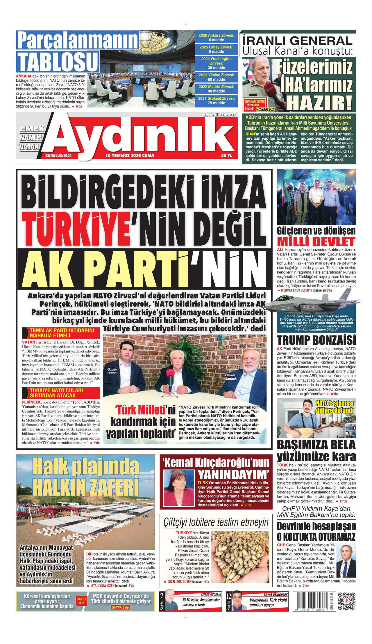 Dünya Başkent'teki zirveyi konuşmaya devam ediyor! Ankara etkisi... 14
