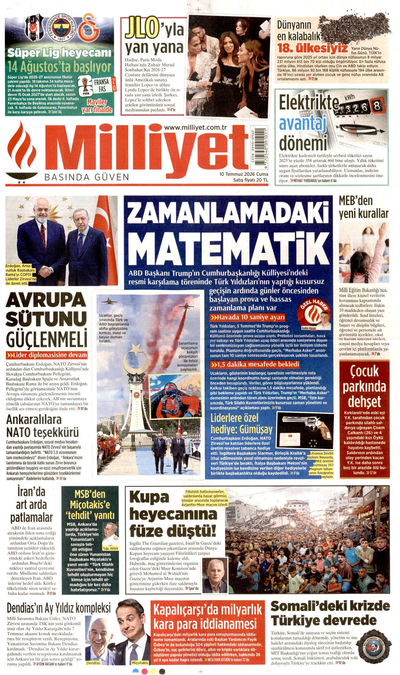 Dünya Başkent'teki zirveyi konuşmaya devam ediyor! Ankara etkisi... 13