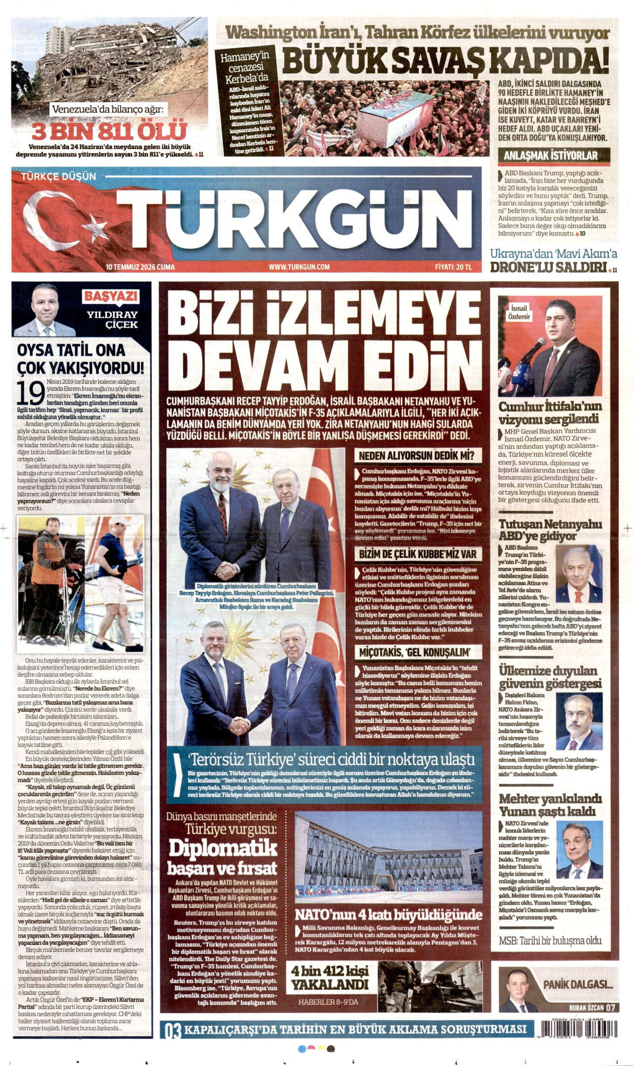 Dünya Başkent'teki zirveyi konuşmaya devam ediyor! Ankara etkisi... 7