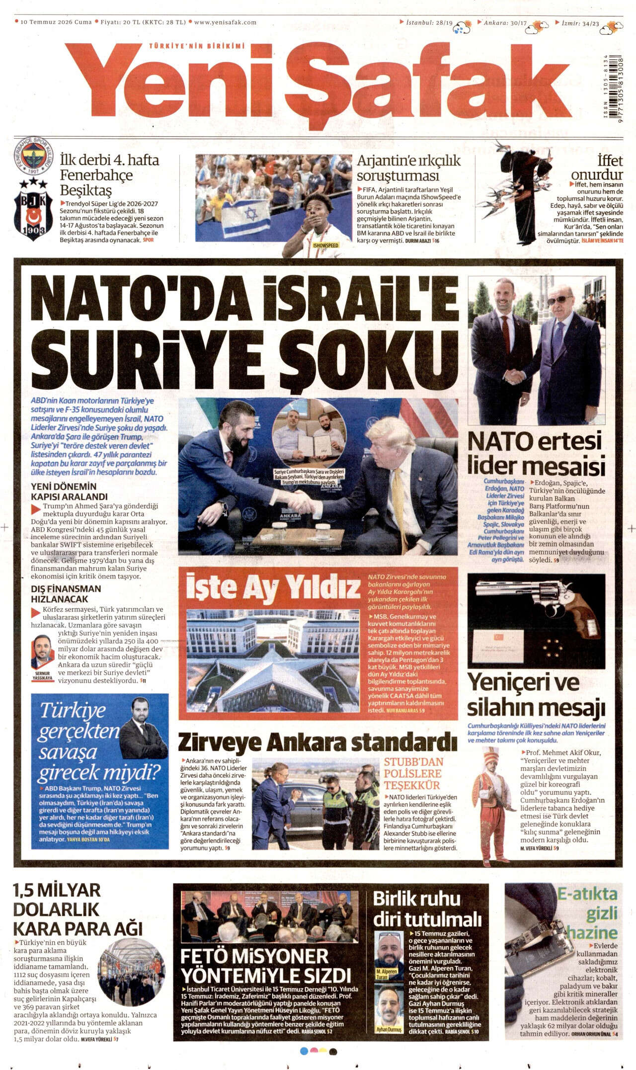 Dünya Başkent'teki zirveyi konuşmaya devam ediyor! Ankara etkisi... 11