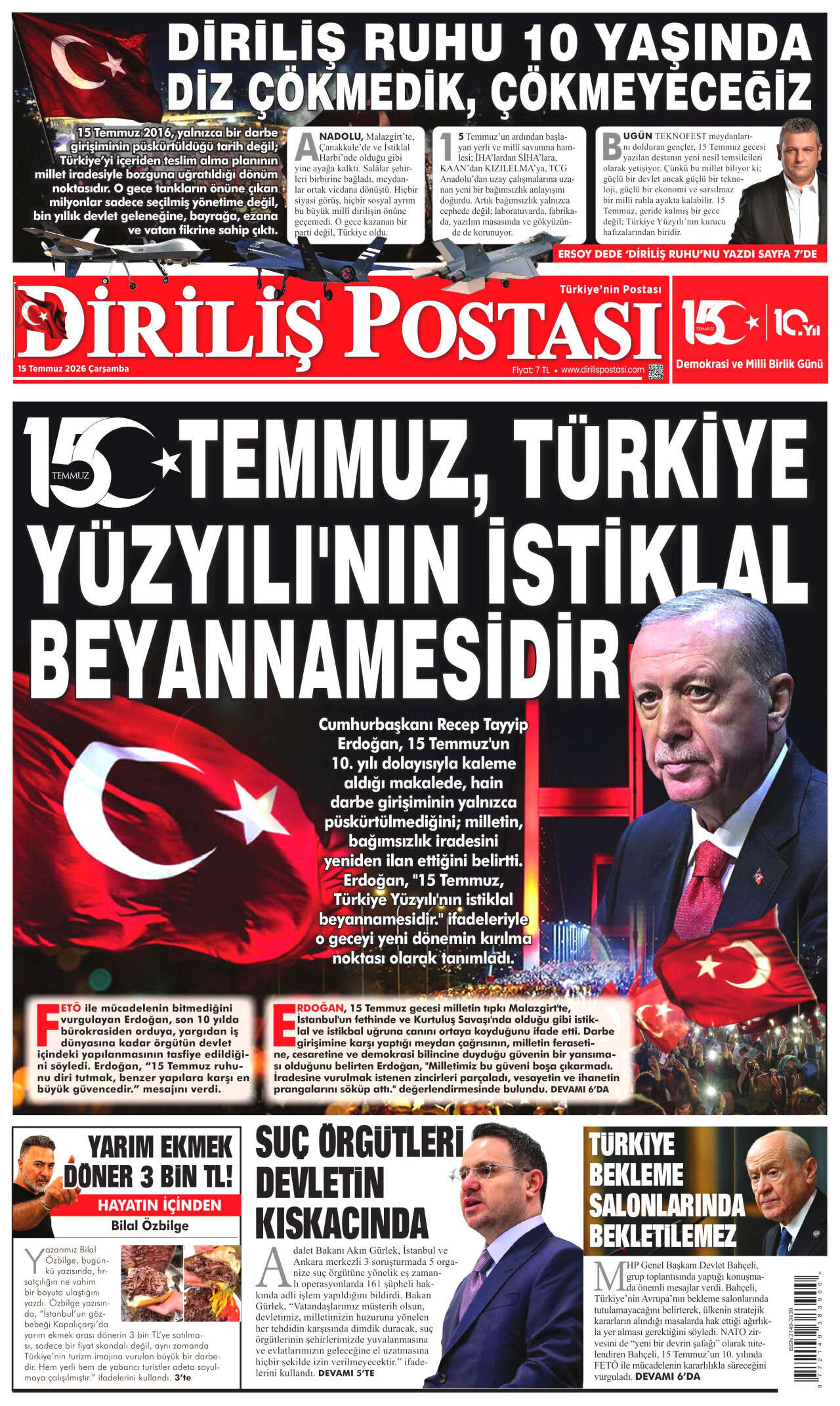 15 Temmuz direnişinin 10. yılı! Darbeyi yendik, prangayı kırdık 15