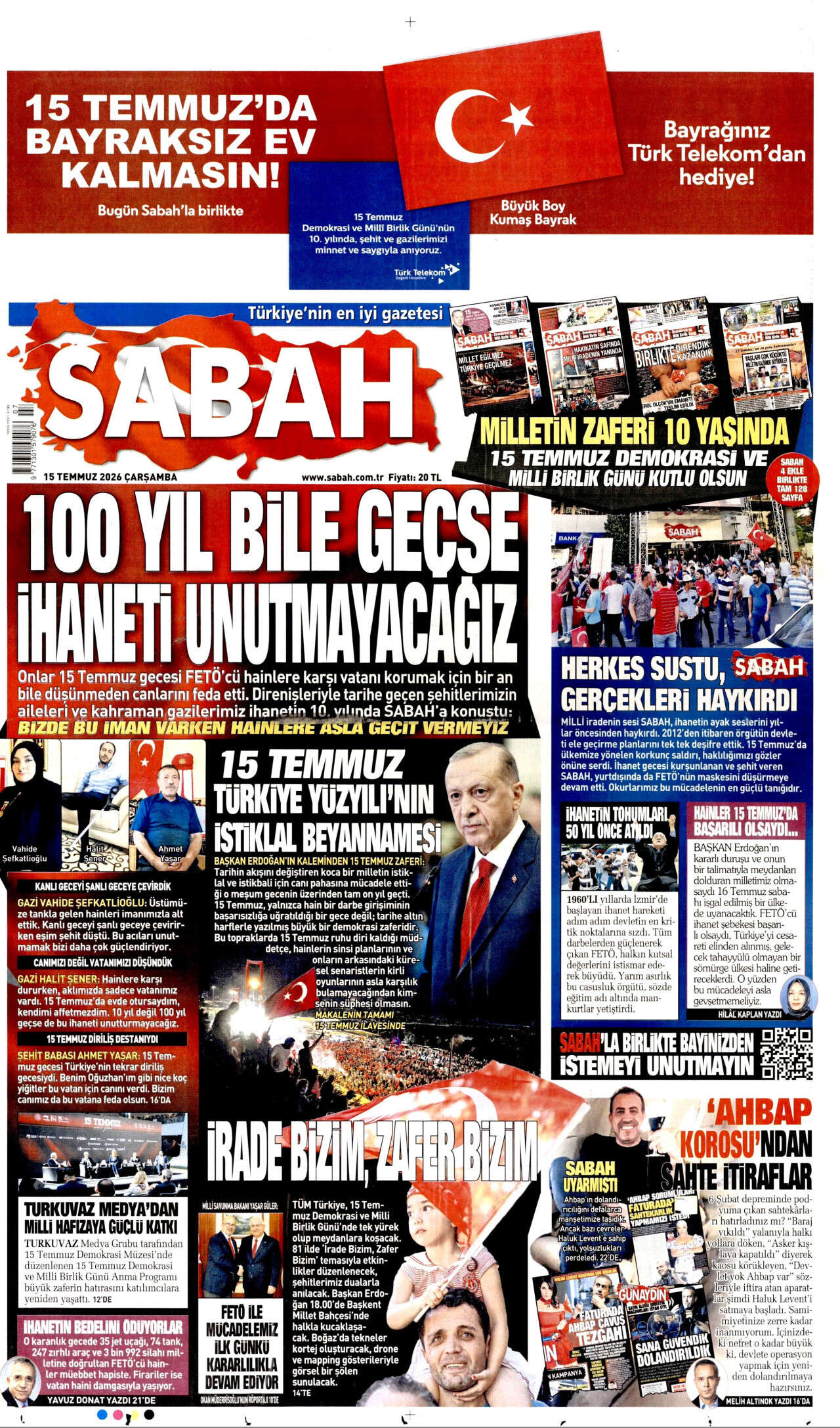 15 Temmuz direnişinin 10. yılı! Darbeyi yendik, prangayı kırdık 2