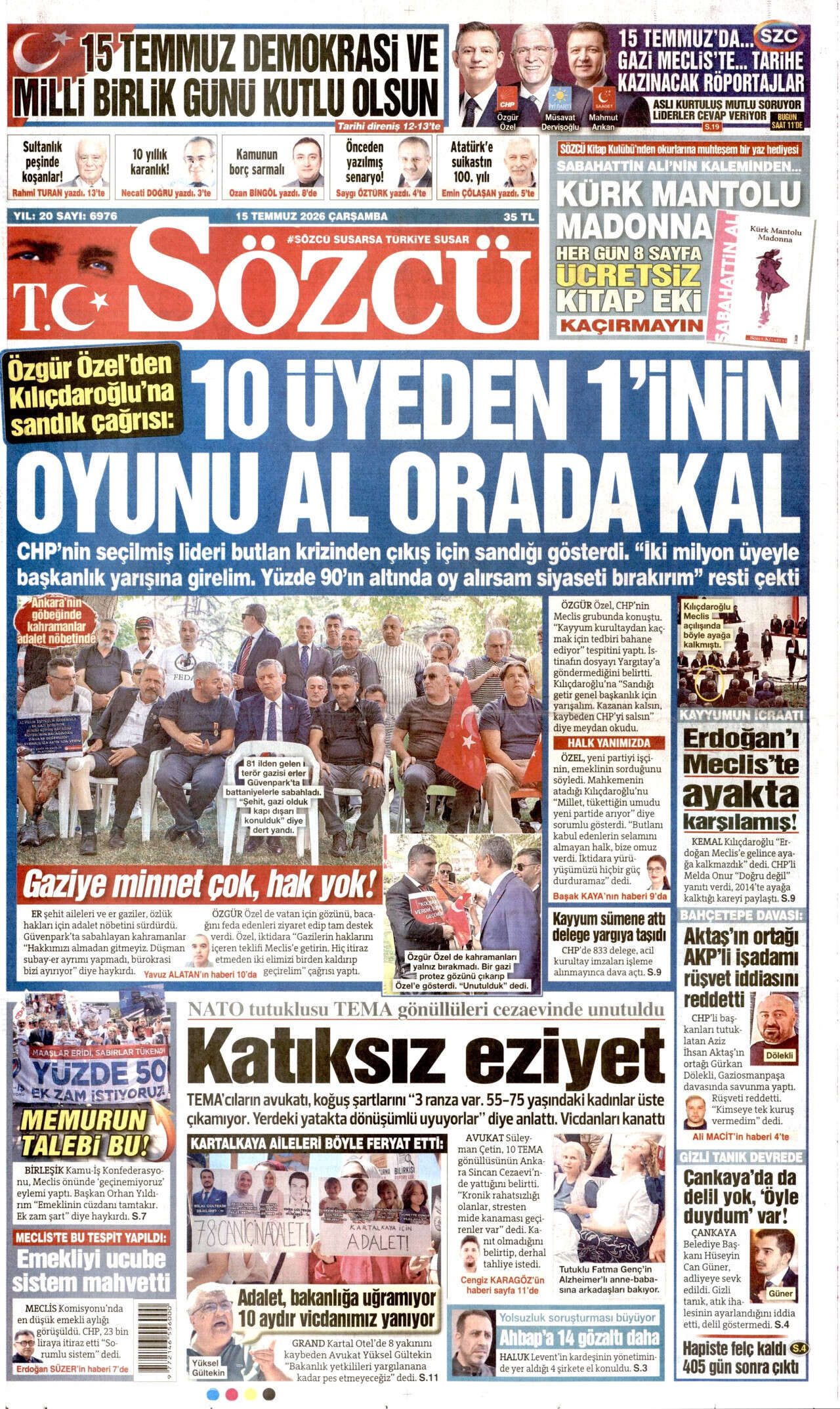 15 Temmuz direnişinin 10. yılı! Darbeyi yendik, prangayı kırdık 3