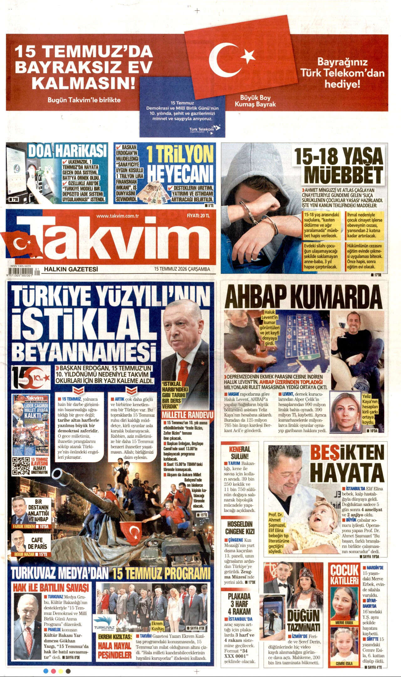 15 Temmuz direnişinin 10. yılı! Darbeyi yendik, prangayı kırdık 22