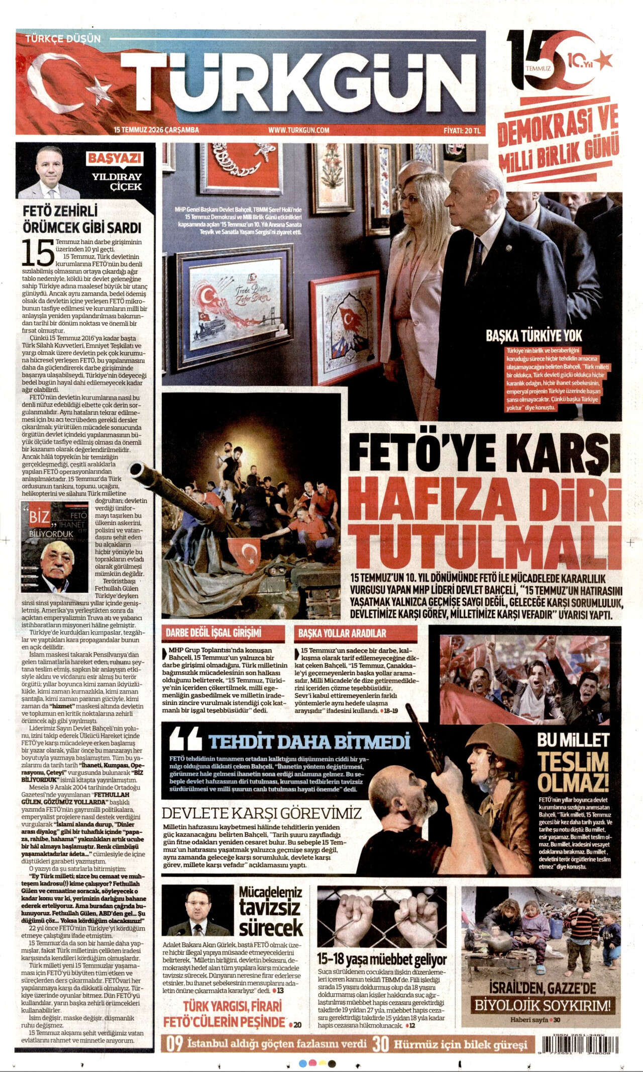 15 Temmuz direnişinin 10. yılı! Darbeyi yendik, prangayı kırdık 5