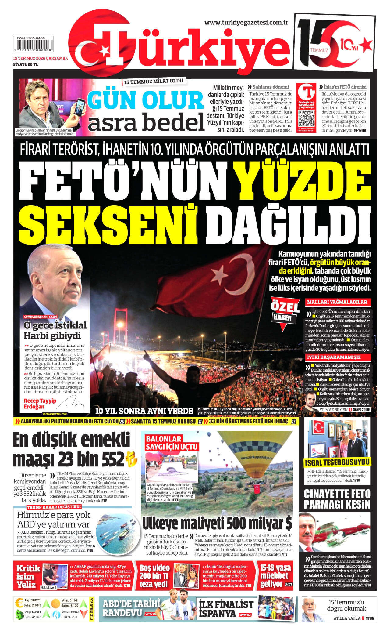 15 Temmuz direnişinin 10. yılı! Darbeyi yendik, prangayı kırdık 7