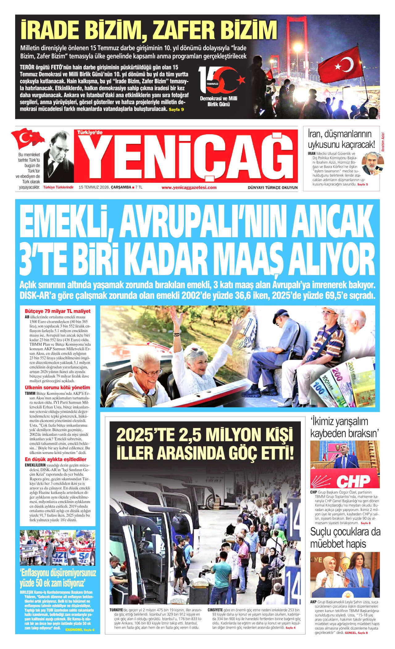15 Temmuz direnişinin 10. yılı! Darbeyi yendik, prangayı kırdık 18