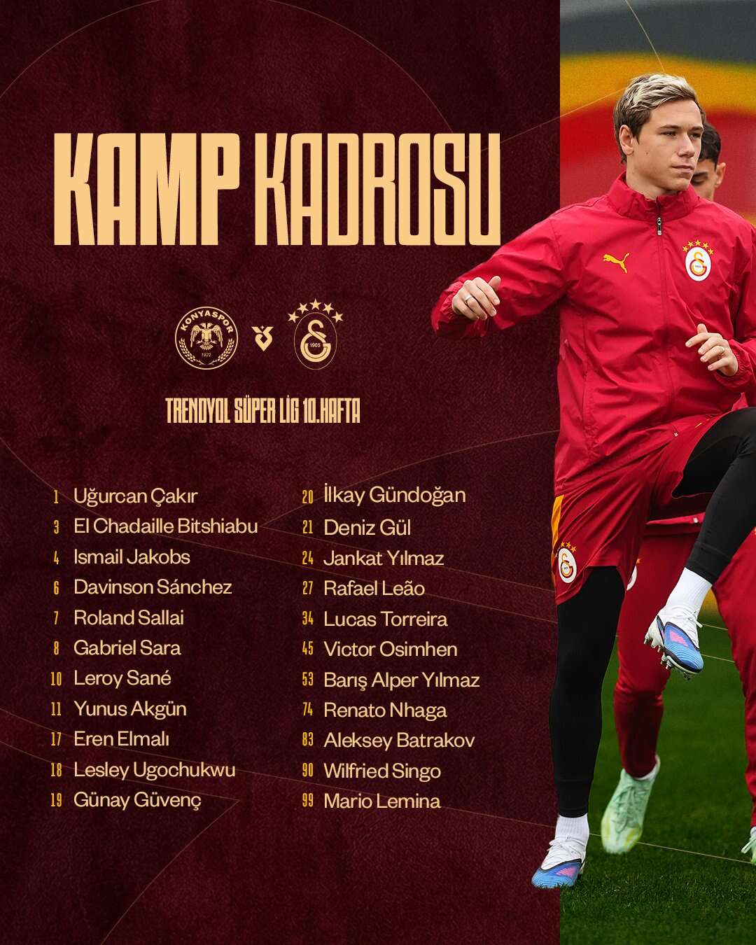 Galatasaray'da yeni transfer 1 maç oynamadan kadro dışı kaldı: Okan Buruk yüzünü görmek bile istemiyor, 28 milyon euroluk yıldız ocakta gidiyor! 10