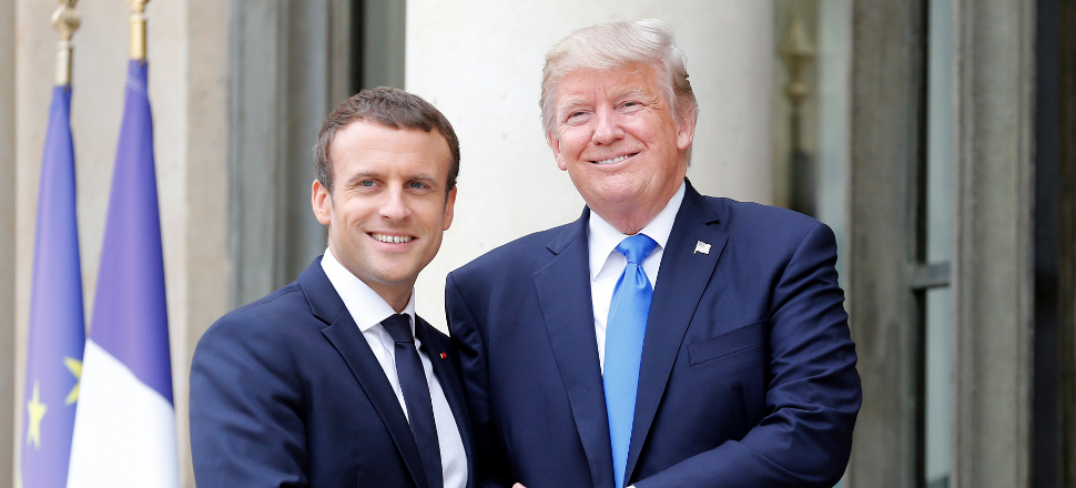 Macron, Trump ile görüşecek!