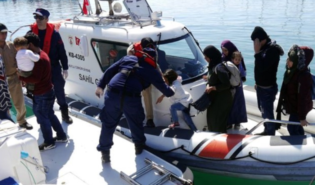 Çanakkale’de 143 kaçak göçmen yakalandı...