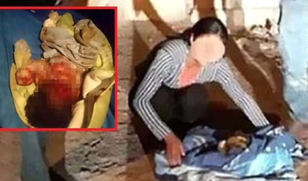 Yeni doğmuş bebek bu halde bulundu!