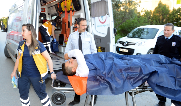 Cezaevi çıkışında kurşunlandı!