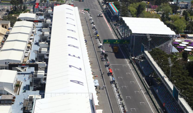 Bakü Formula 1'e hazırlanıyor!