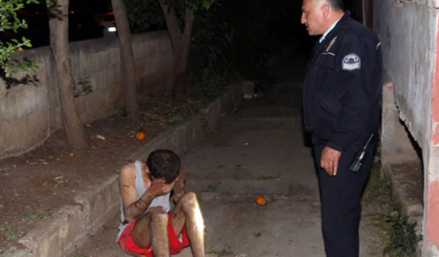 Polis bu halde buldu!