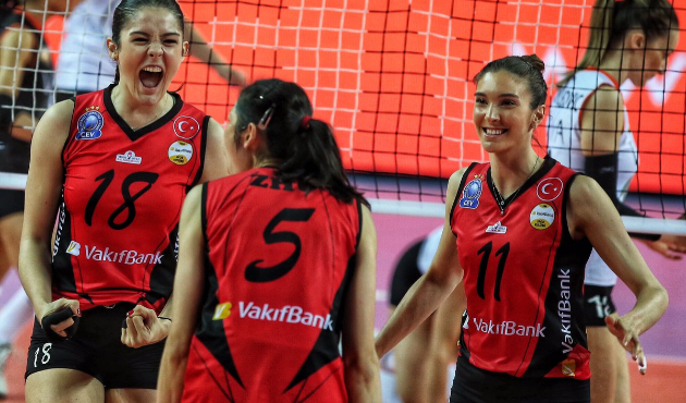 Voleybolda Şampiyon Vakıfbank!