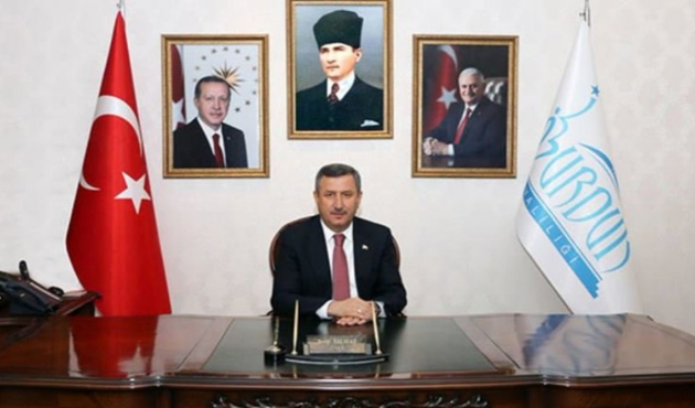 Burdur Valisi adaylık için istifa etti!