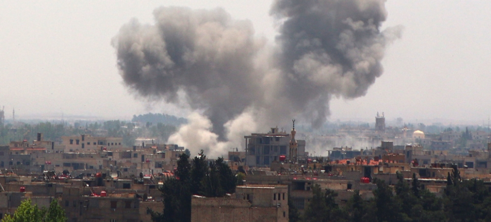 Kamışlı'da YPG'nin deposu havaya uçtu!